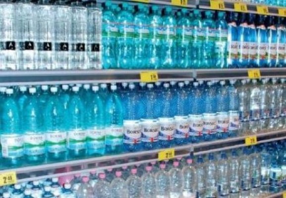 Exporturile de apă minerală, în creştere